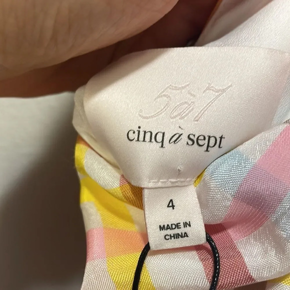 NWT Cinq a Sept woman’s Astor Dress. - Picture 16 of 16